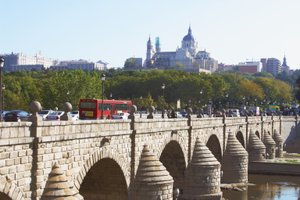 Fachada del Palacio Real (detalle)